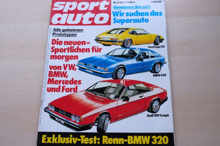 Deckblatt Sport Auto (06/1977)